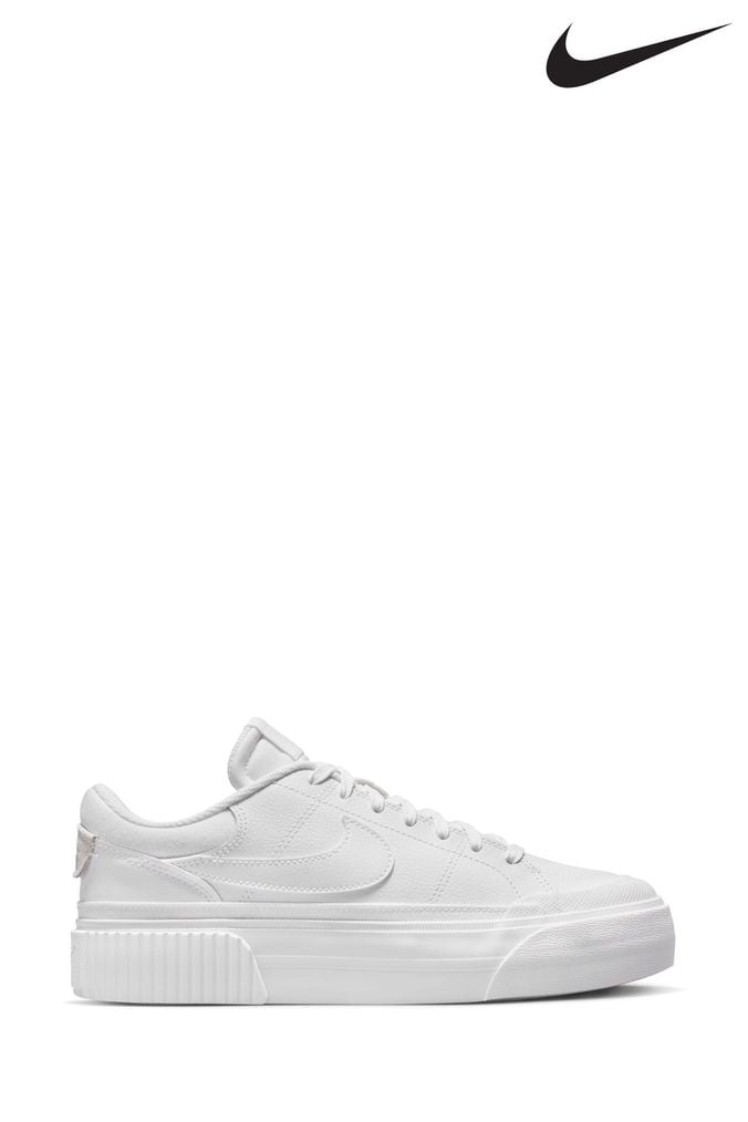 Buy Women s Trainers White Leather Footwear Online Next UK