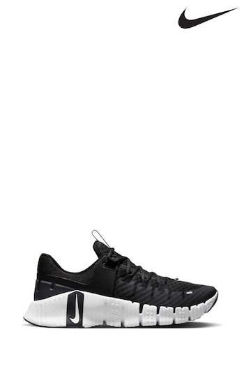 Nike chest Black/White Free Metcon 5 Training Trainers (MMH554) | £120