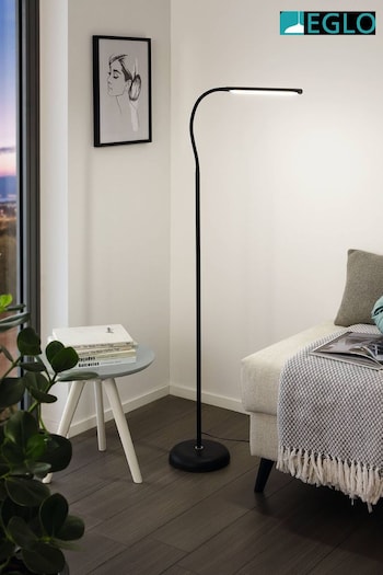 Eglo Black Laroa LED Touch Floor Lamp (MU5872) | £60