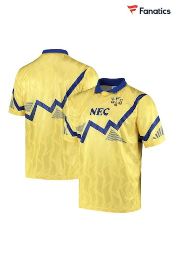 Fanatics Yellow Everton 1990 Away Shirt (N00008) | £45