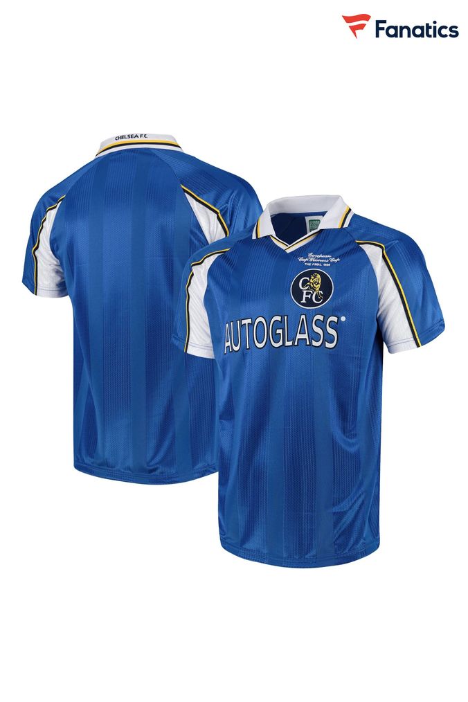 Fanatics Blue Chelsea 1998 ECWC Final Shirt (N00011) | £45