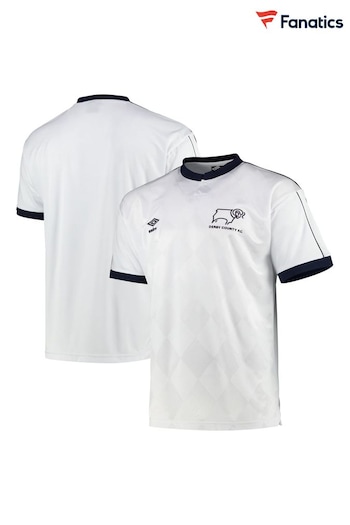 Fanatics Derby County 1988 Umbro Home White Shirt (N00015) | £45