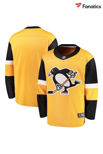 Fanatics Yellow Pittsburgh Penguins Branded Alternate Breakaway Jersey (N00022) | £105