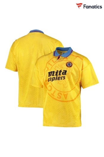 Fanatics Yellow Aston Villa 1990 Third Shirt (N00076) | £45