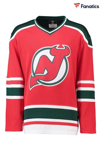 Fanatics Red New Jersey Devils 1983-1992 Branded Heritage Breakaway Jersey (N00217) | £105