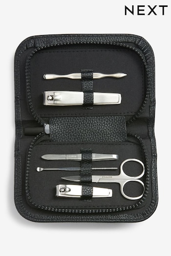 Black Stag Badge Manicure Set (N00235) | £20
