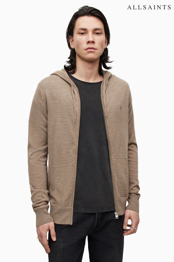 All saints merino wool hoodie online
