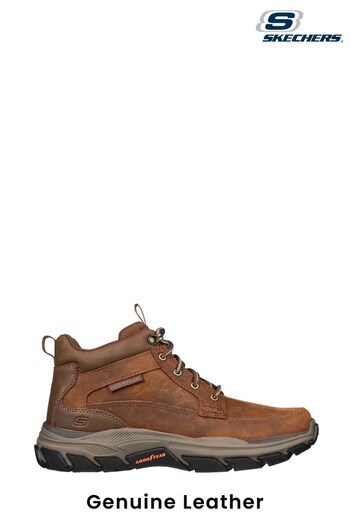 Skechers Brown Mens Respected Boswell Boots (N00789) | £99