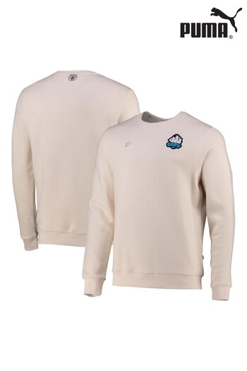 Puma White Manchester City FtblFeat Sweater (N00912) | £55