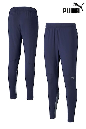 Puma Neon Blue Manchester City Training Zipped Joggers (N00913) | £90