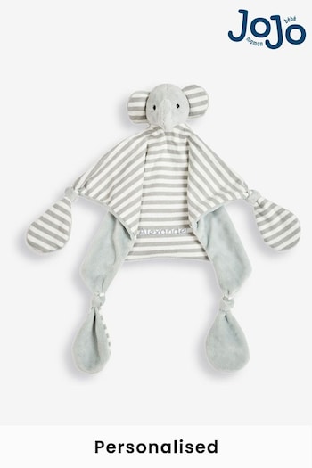 JoJo Maman Bébé Grey Elephant Personalised Comforter (N00984) | £18