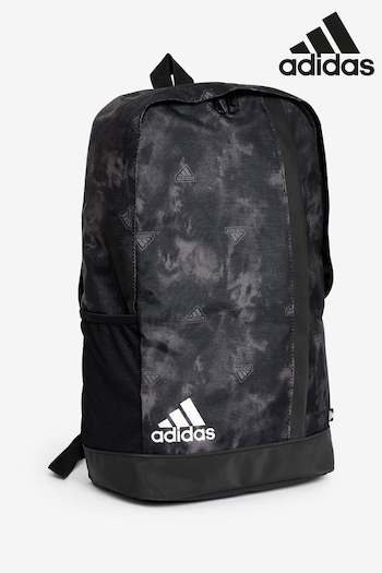 adidas Black Performance Linear Graphic Backpack (N01038) | £25