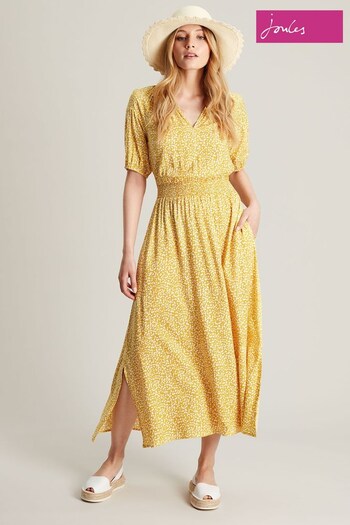 Joules Yellow Rochelle Dress (N01048) | £59.95