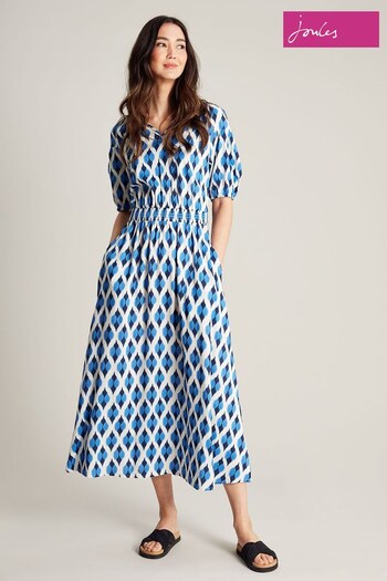 Joules Blue Rochelle Dress (N01087) | £59.95