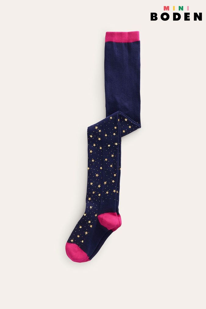 Mini boden 2025 girls tights