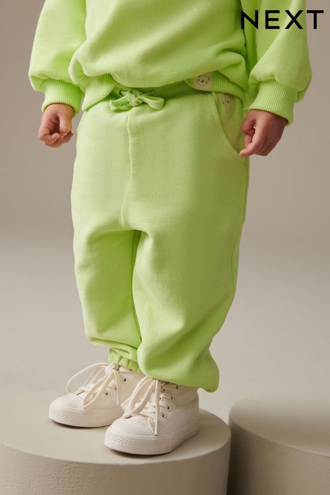 Lime green shop baby pants