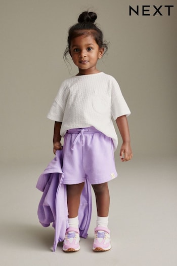 Lilac Purple Shorts Joggers (3mths-7yrs) (N01397) | £5 - £7