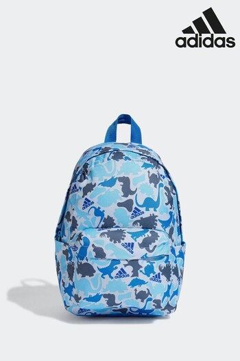 adidas Blue Printed Backpack (N01446) | £15