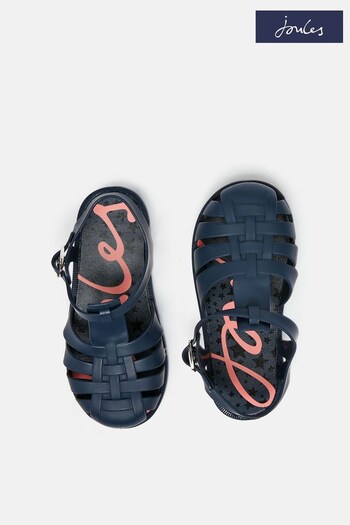 Joules Blue Jelly Sandals (N01477) | £12.95