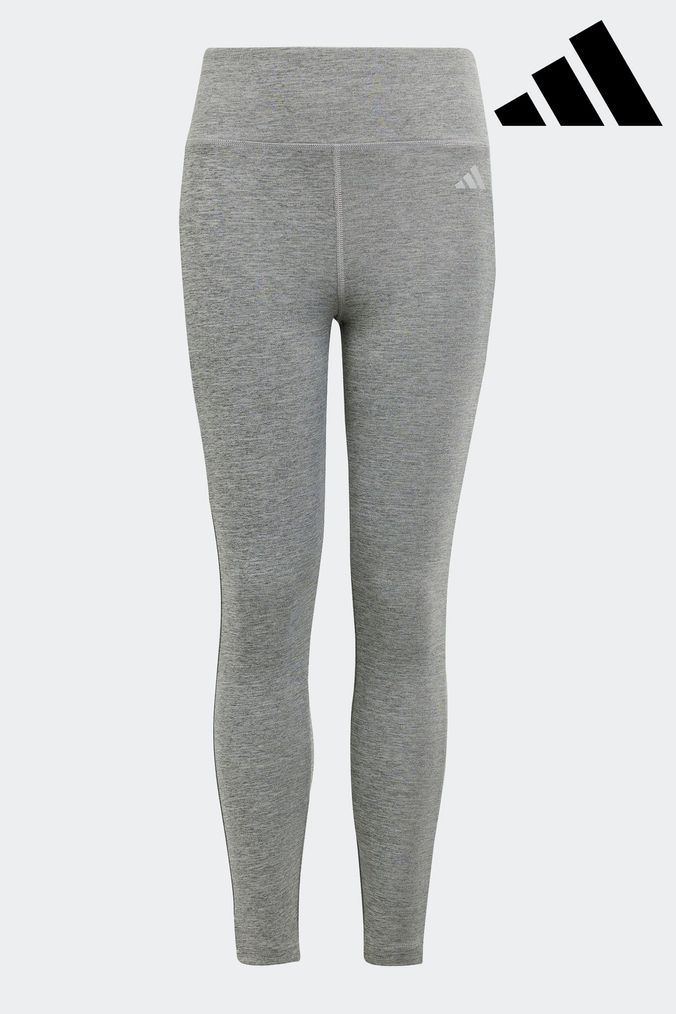 Buy Girls Grey Adidas Leggings Online Next UK