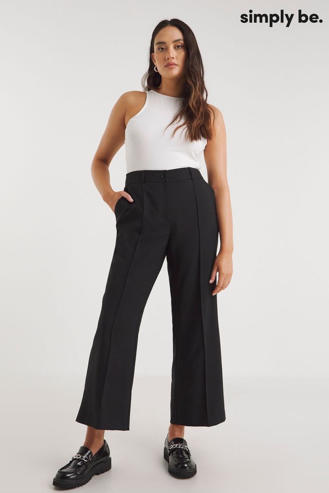 Buy Women s Simply Be Cropped Trousers Online Next UK