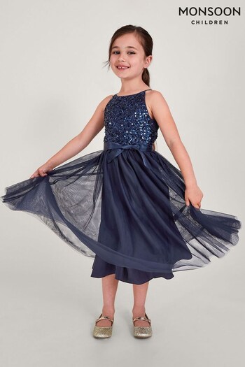 Monsoon Truth Sequin Occasion Dress (N01918) | £46 - £50