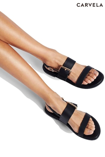 Carvela Berlin Black Sandals (N01989) | £79