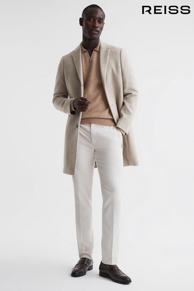Mens stone new arrivals overcoat