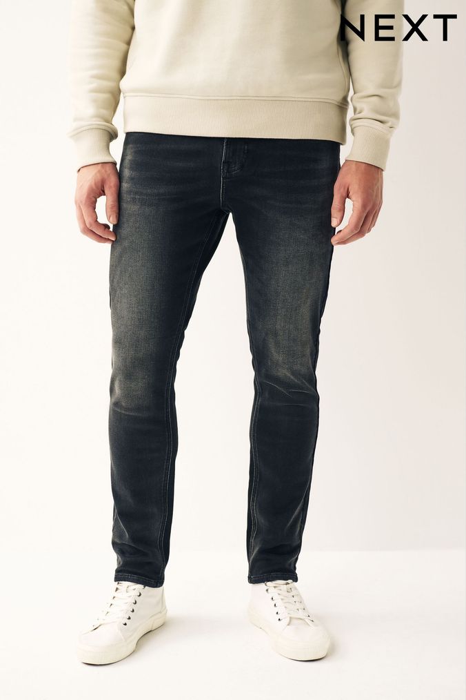 Men s Black Skinny Jeans Black Stretch Skinny Jeans Next