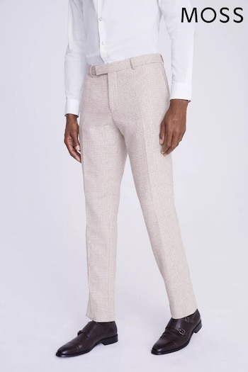 MOSS Natural Check Trousers (N02261) | £90