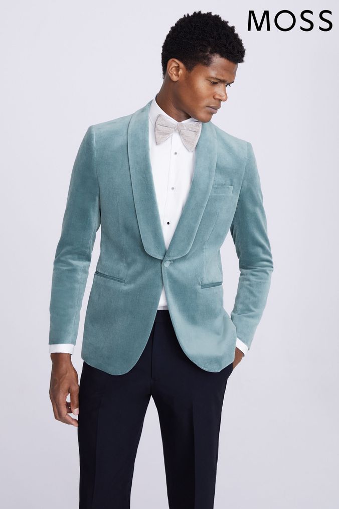 Buy Men s Blue Tuxedo Coatsandjackets Online Next UK