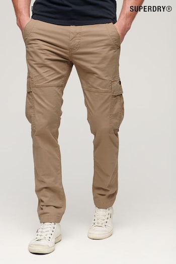 Superdry Brown Core Cargo Trousers (N02382) | £60