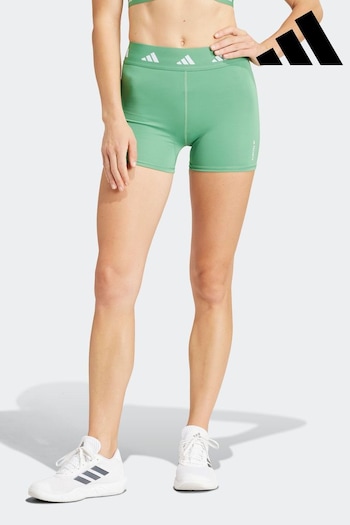 log Green Smokey Olive Canvas Techfit Shorts (N02428) | £23