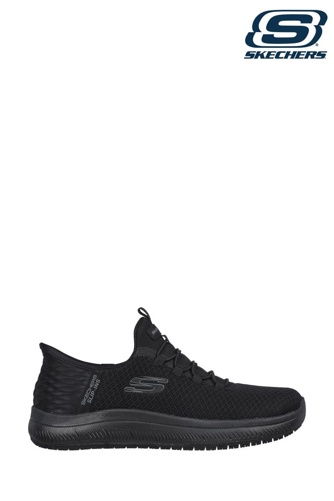 Skechers medio Black Womens Slip Ins Work: Summits SR Enslee Shoes (N02438) | £84