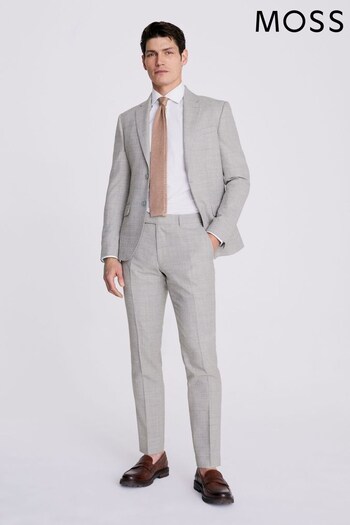 MOSS French Connection Slim Fit Grey Jacket (N02504) | £179