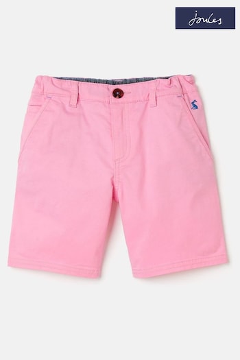 Joules Caleb Pink Chino Shorts (N02585) | £9.95 - £12.95