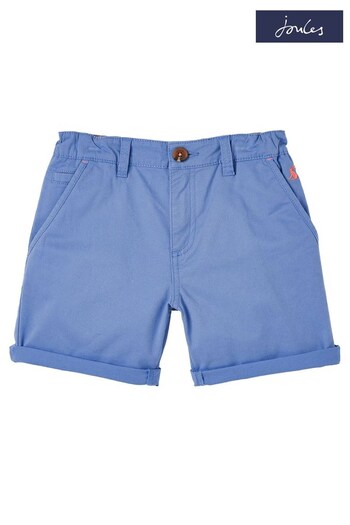 Joules Caleb Blue Chino Shorts (N02587) | £10 - £13