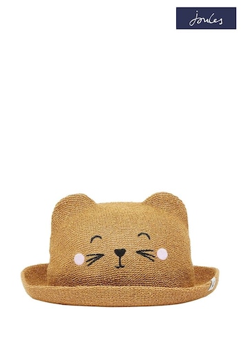 Joules Ashton Brown Character Hat (N02613) | £5.95