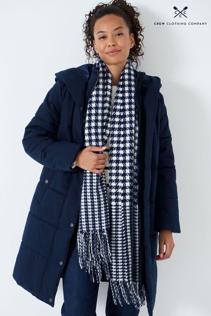 Crew clothing scarf on sale