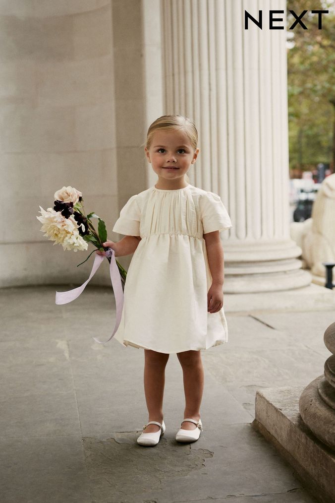 Buy Girls Dresses Short Sleeve Wedding Online Next UK