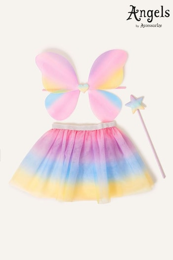 Angels By Accessorize Kids Natural Rainbow Dress Up Set (N02893) | £18
