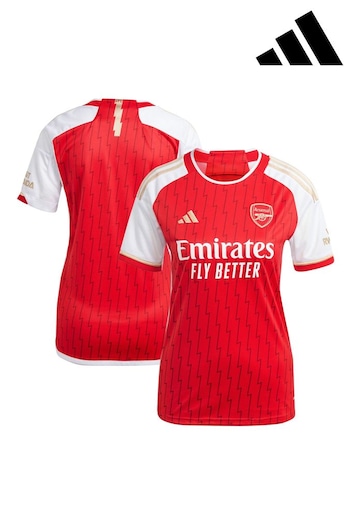 adidas Red Blank Arsenal pink Shirt (N02987) | £80
