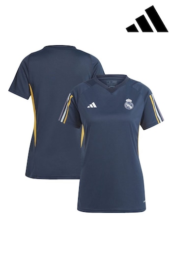 adidas Blue Real Madrid Training Jersey dq7571-101s (N04013) | £40
