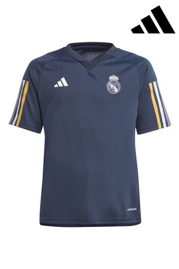 adidas Blue Real Madrid Training Jersey (N04016) | £33