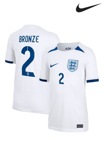 Nike White Alls England Home Stadium Shirt 2023 (N04084) | £75