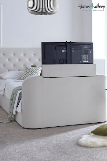 time4sleep Natural Rhea Upholstered TV Bed (N04127) | £850 - £1,000