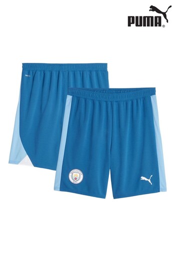 Puma Faster Blue Manchester City Home Change Shorts (N04131) | £35