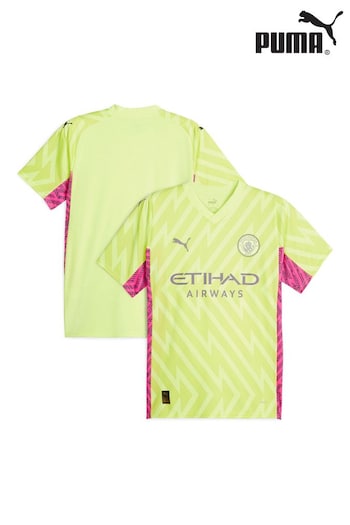 Puma Yellow Manchester City Goalkeeper Shirt (N04149) | £75