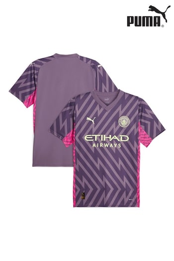 Puma Purple Manchester City Goalkeeper Shirt (N04161) | £75