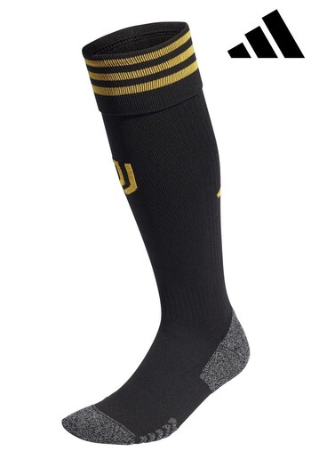 adidas Black Juventus Home Socks 2023-24 (N04195) | £20